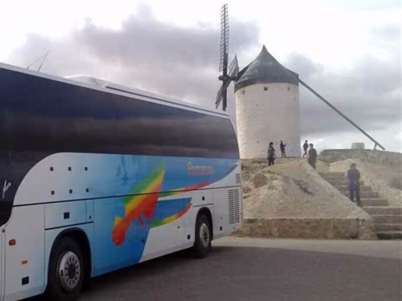 Autocar de Flomarsan en la Mancha